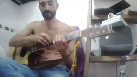 Snapshot of onfirebigman chatting on 01.28.25 Giorgeo Armani online show from 01.28.25