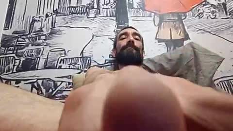 Snapshot of onfirebigman chatting on 11.04.25 Giorgeo Armani online show from 11.04.25