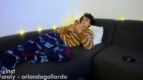 Snapshot of orlando__bloom chatting on 01.13.25 Fansly and Instagram - online show from 01.13.25