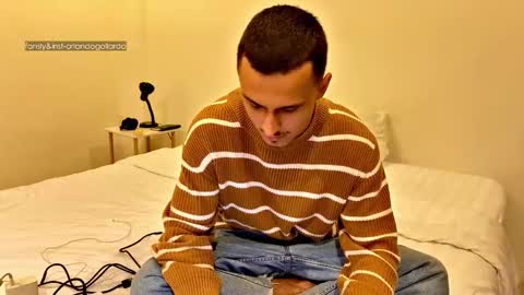 Snapshot of orlando__bloom chatting on 11.10.25 Fansly and Instagram - online show from 11.10.25