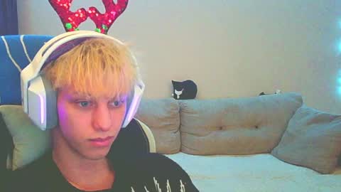 Snapshot of ostin_meoww chatting on 12.13.24 Ostin online show from 12.13.24