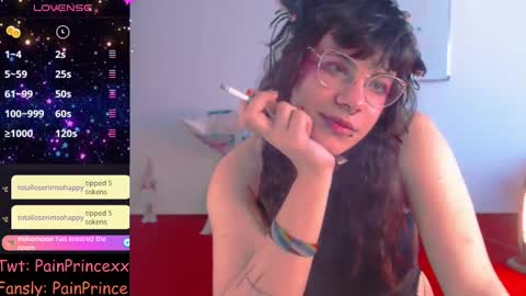 Snapshot of pain_prince chatting on 02.26.25 Pain Prince online show from 02.26.25