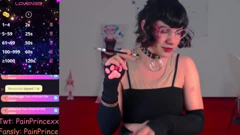 Snapshot of pain_prince chatting on 02.28.25 Pain Prince online show from 02.28.25