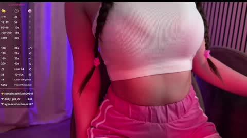 Snapshot of passion_dream_ chatting on 01.13.25 BubbleDoll online show from 01.13.25