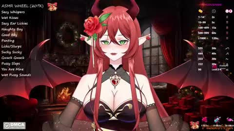 Succubus Nyx online show from 12.15.24