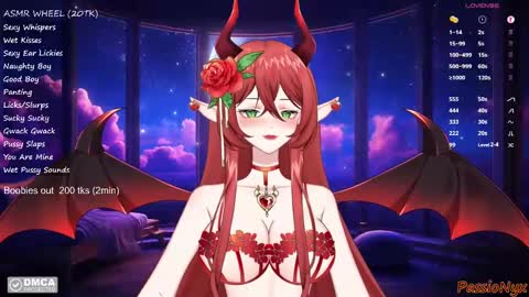 Succubus Nyx online show from 12.30.24