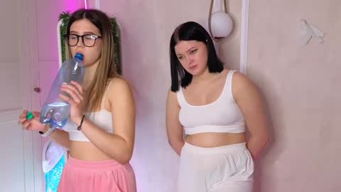 Lora black  and Lili blonde welcome you here online show from 12.21.24