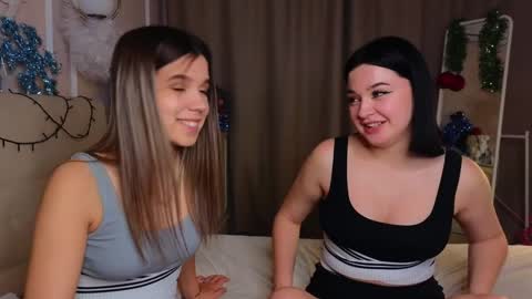 Lora black  and Lili blonde welcome you here online show from 12.27.24