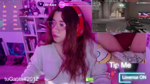 Snapshot of pink_girl0n chatting on 09.29.25 Kitty online show from 09.29.25