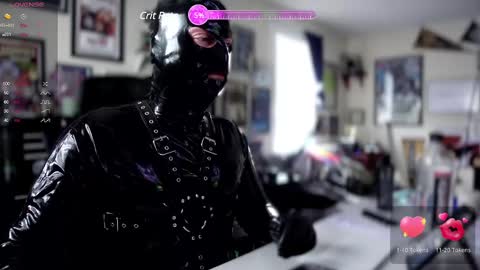 Snapshot of plasticbill chatting on 02.13.25 Latexable online show from 02.13.25