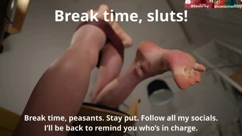 I take a break from streaming  since 17th of Novermber until 1st December online show from 04.07.26