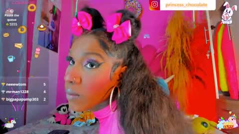 Snapshot of princess_chocolate chatting on 04.25.26 kandy scarleth online show from 04.25.26