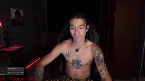 Snapshot of redrum_696 chatting on 03.03.26 Red online show from 03.03.26