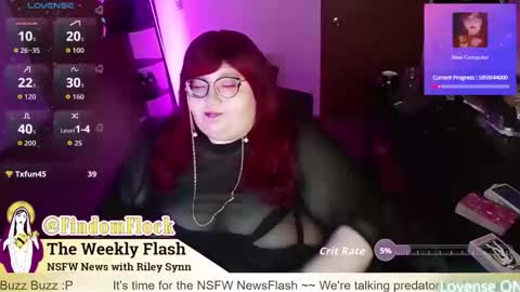 Snapshot of rileysynn chatting on 05.16.26 RileySynn online show from 05.16.26
