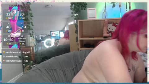 Snapshot of riskyren9 chatting on 01.22.25 Ren online show from 01.22.25