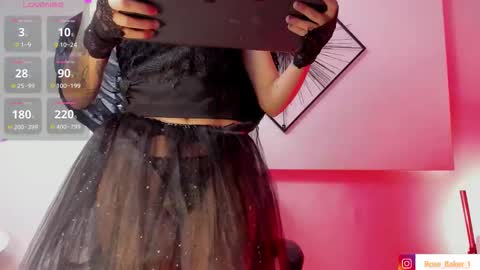 Snapshot of rose_baker_ chatting on 10.31.25 ROSE BAKER online show from 10.31.25