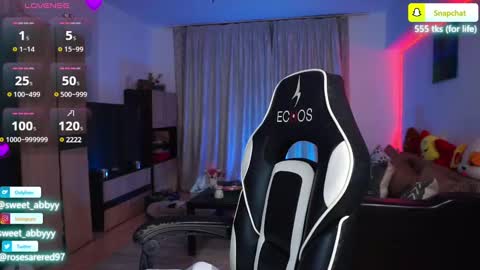 Snapshot of rosesarered97 chatting on 02.18.25 Abbygail online show from 02.18.25