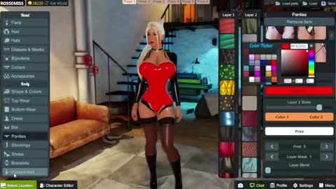 Snapshot of rosse_mistress chatting on 10.19.25 Roxana online show from 10.19.25