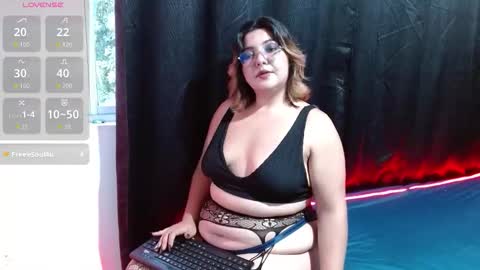 Snapshot of roxy_f_w chatting on 10.28.25 Roxana online show from 10.28.25