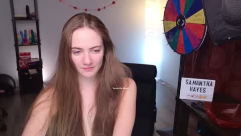 Snapshot of samanthahayesxoxo chatting on 01.23.25 The Real Samantha Hayes haha online show from 01.23.25