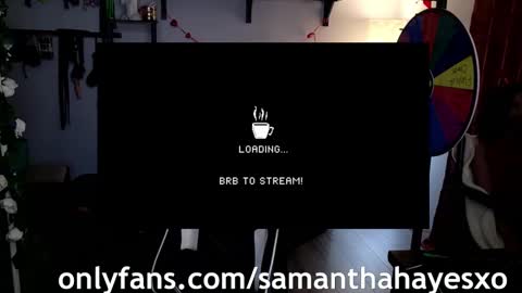 Snapshot of samanthahayesxoxo chatting on 02.16.25 The Real Samantha Hayes haha online show from 02.16.25