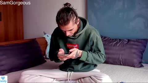 Snapshot of samgorgeous chatting on 01.28.25 Fansly - Top4fans online show from 01.28.25