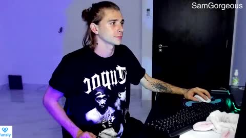 Snapshot of samgorgeous chatting on 02.25.25 Fansly - Top4fans online show from 02.25.25