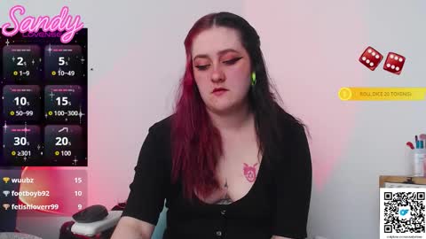 Snapshot of sandyprinss chatting on 12.20.25 Sandy Prinss online show from 12.20.25
