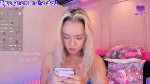 SaraAvila  online show from 12.13.24