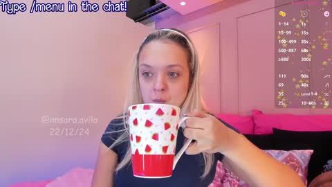 SaraAvila  online show from 12.22.24
