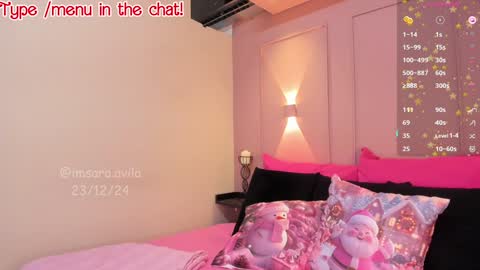 SaraAvila  online show from 12.23.24