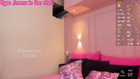 SaraAvila  online show from 01.01.25