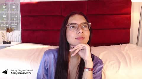 Snapshot of sarasaenz_99 chatting on 12.13.24 Sara online show from 12.13.24