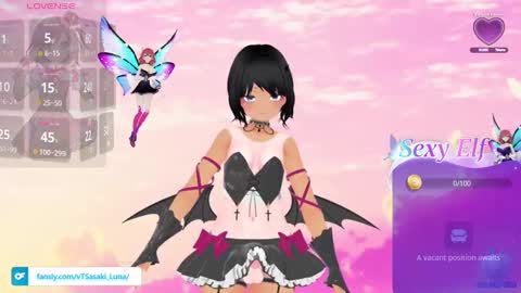 Snapshot of sasaki_lunavt chatting on 01.05.25 Luna online show from 01.05.25