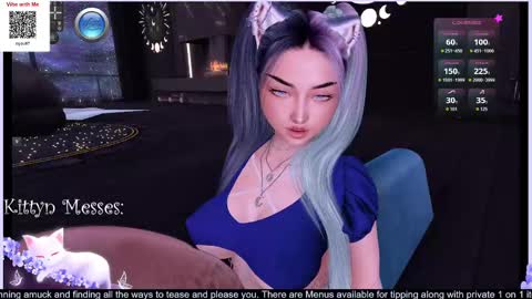 Snapshot of sassykittyn chatting on 10.15.25 Sassy Sami Kittyn online show from 10.15.25