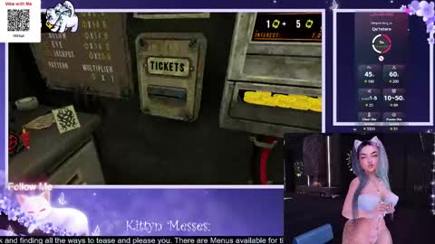 Snapshot of sassykittyn chatting on 10.31.25 Sassy Sami Kittyn online show from 10.31.25