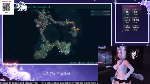 Snapshot of sassykittyn chatting on 11.11.25 Sassy Sami Kittyn online show from 11.11.25