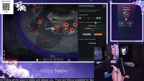 Snapshot of sassykittyn chatting on 11.14.25 Sassy Sami Kittyn online show from 11.14.25