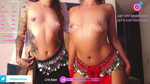 Savannaredhair 33 Angelebony33 online show from 12.10.24