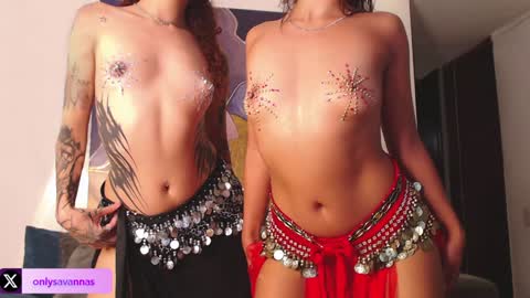 Savannaredhair 33 Angelebony33 online show from 01.30.25