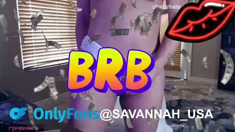 Onlyfans Savannah usa online show from 02.10.25