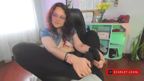 Snapshot of scarlett77_ chatting on 02.20.25 Scarletland welcome online show from 02.20.25