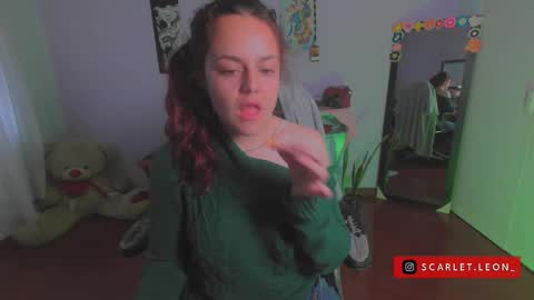 Snapshot of scarlett77_ chatting on 03.07.25 Scarletland welcome online show from 03.07.25