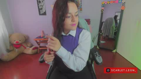 Snapshot of scarlett77_ chatting on 03.08.25 Scarletland welcome online show from 03.08.25