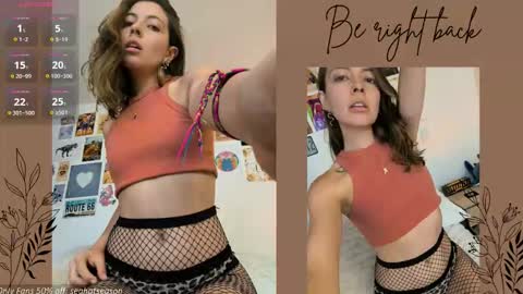 Aria Independent model online show from 01.17.26