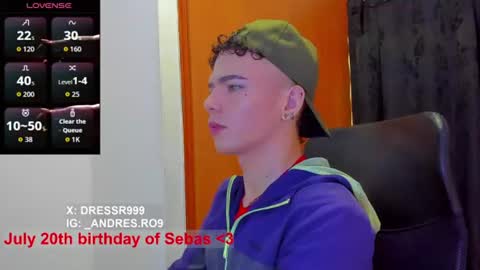 sebas 3 online show from 07.14.26