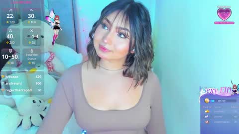 Snapshot of sele_star chatting on 01.19.25 Selena online show from 01.19.25