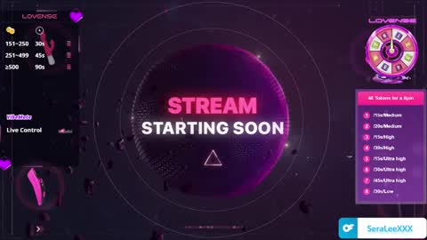 SeraLeeXXX online show from 09.17.25