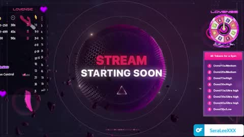 SeraLeeXXX online show from 11.08.25