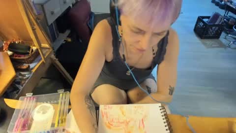 Snapshot of sex_addicted_artist chatting on 06.19.26 sex_addicted_artist online show from 06.19.26